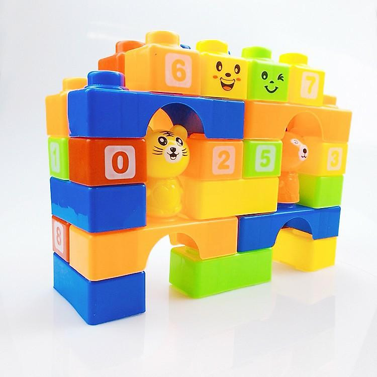 Đồ chơi xếp hình 25 chi tiết cho bé Chính hãng Giá tốt - Hình ảnh 3