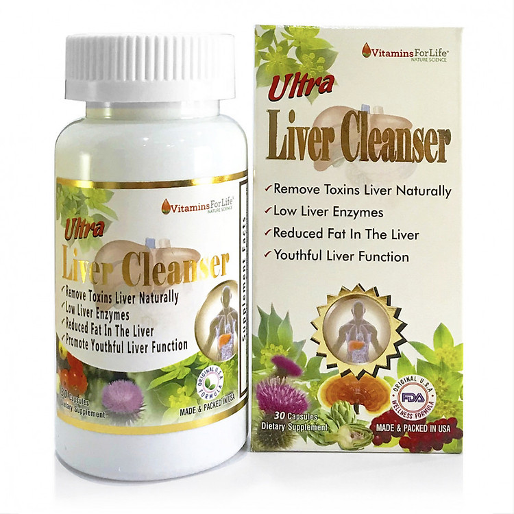 Thực phẩm chức năng Mỹ: Ultra Liver Cleanser, giải độc gan 30 viên | TPCN USA 02