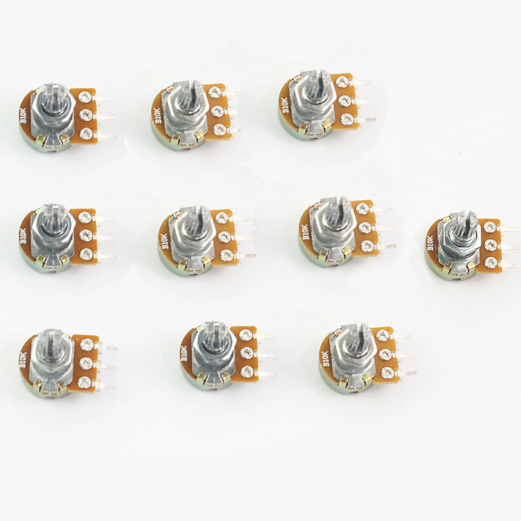 Bộ 10 Biến Trở Volum, Triết Áp Đơn 10K