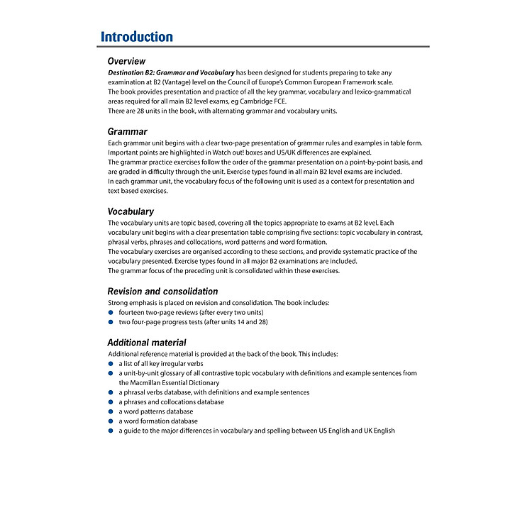 Destination B1 - Grammar And Vocabulary With Answer Key (Tái Bản) - Ảnh 5