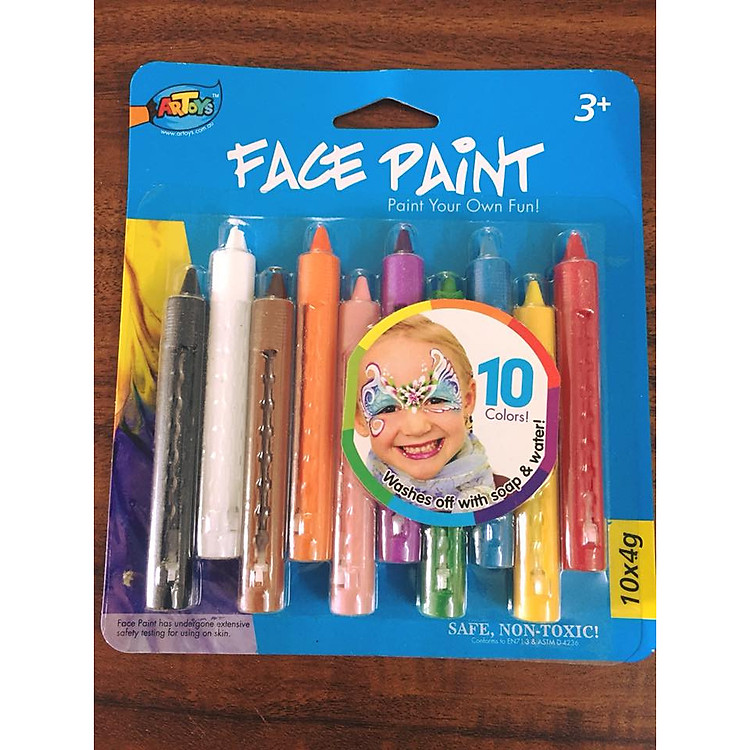 Màu vẽ mặt an toàn