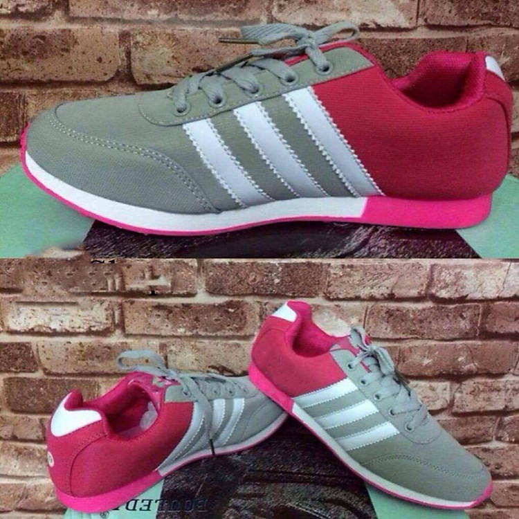 Giày thể thao Das nữ (hồng - xám)