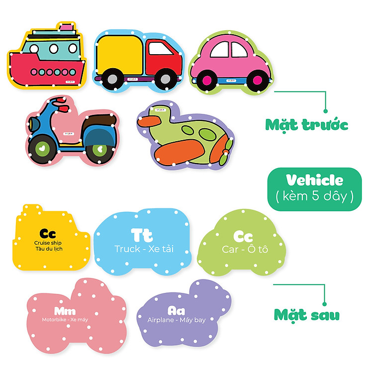 Mua Đồ Chơi Xỏ Dây Khủng Long và Phương Tiện Chính hãng Giá tốt - Hình ảnh 5