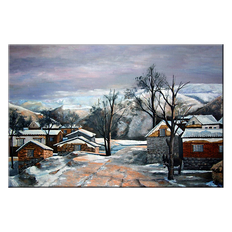 Tranh Canvas Thế Giới Tranh Đẹp Scenery-036
