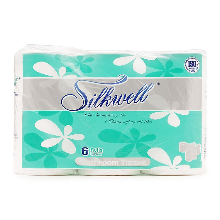 Giấy vệ sinh Silkwell 6 cuộn
