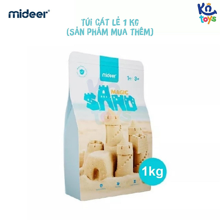 Mua tại Lazada: Đồ Chơi Cát Động Lực Mideer 1kg Chính hãng Giá rẻ