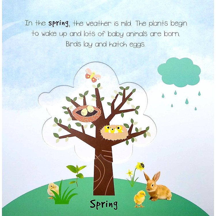 Little Wonders A Pop-out Play Book: The Seasons - Ảnh 2