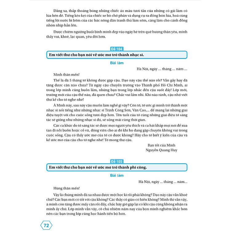 Những Bài Làm Văn Mẫu Lớp 4 (Tập 1) - Ảnh 6