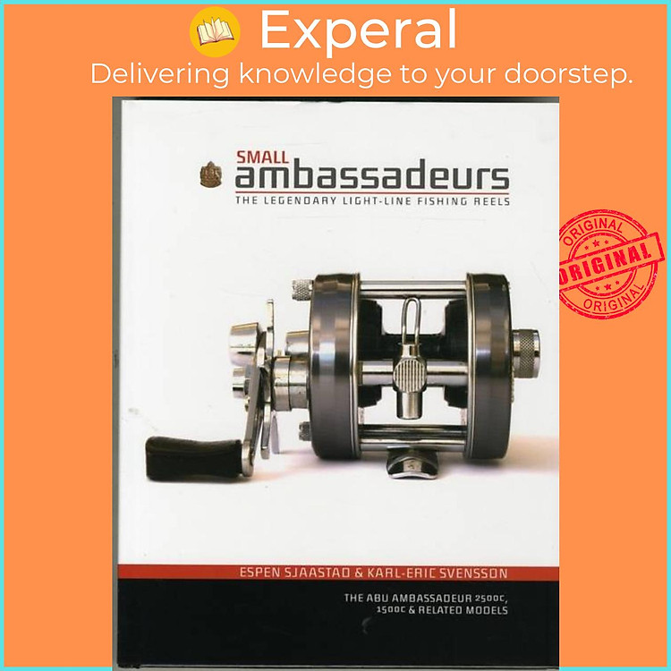 Sách - Small Ambassadeurs - The Legendary Light-Line Fishing Reels: The AB by Karl-Eric Svensson (UK edition, hardcover)