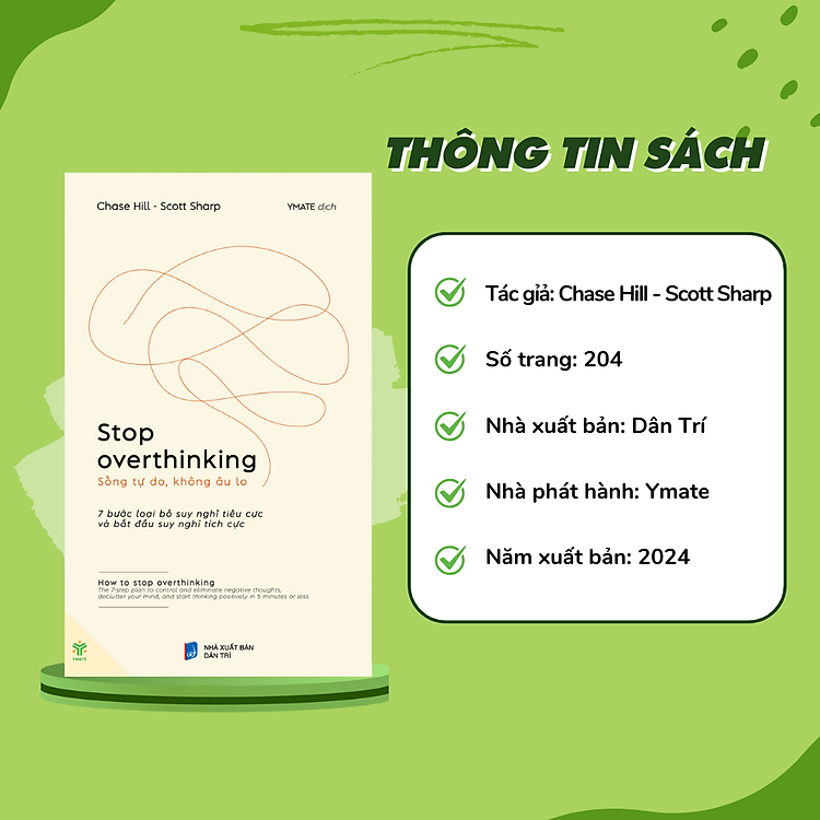 Stop Overthinking - Sống Tự Do, Không Âu Lo - Ảnh 5