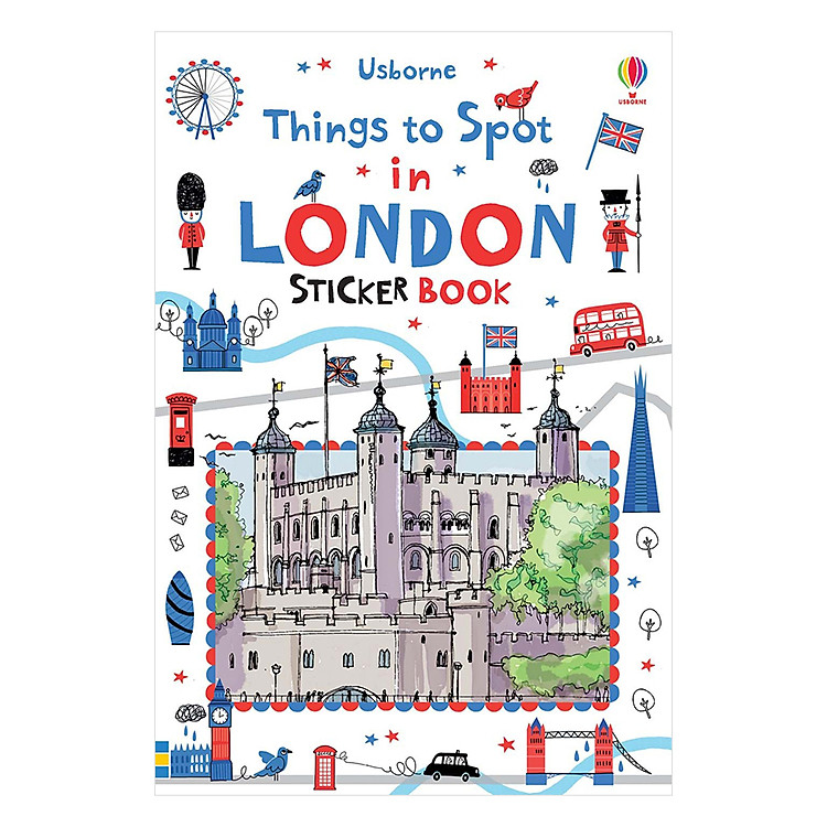 Sách Usborne Things to Spot in London