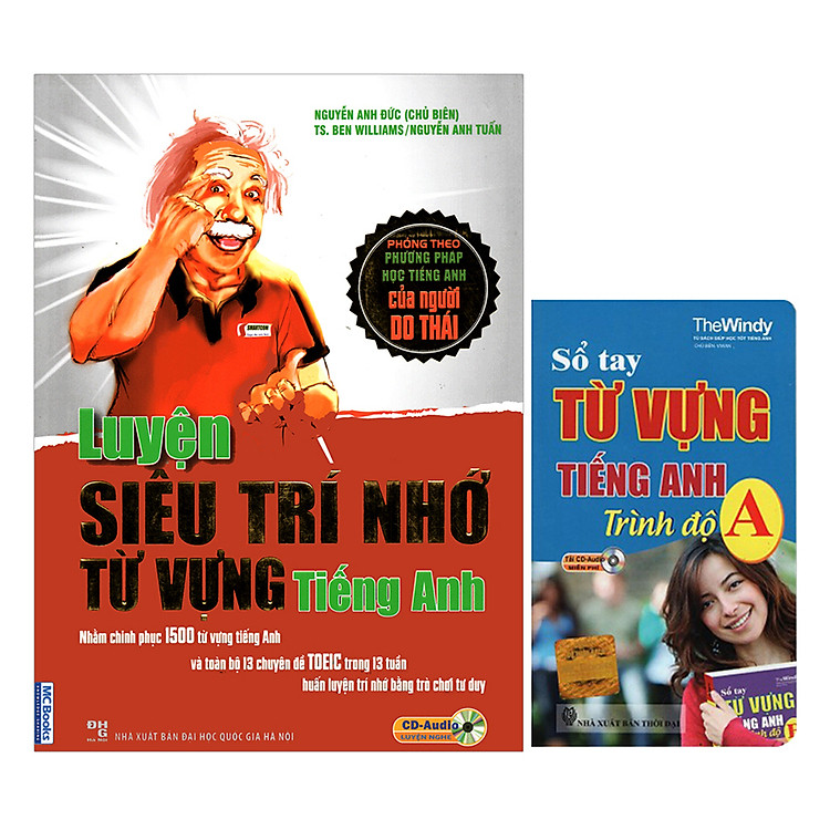 Sách Luyện Siêu Trí Nhớ Từ Vựng (Tặng Kèm Sổ Tay Từ Vựng Tiếng Anh Trình Độ A)