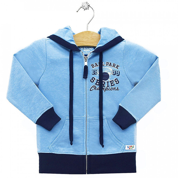 Áo Khoác Thể Thao Bé Trai Kavio Kids BF40-N1 - Xanh Da Trời