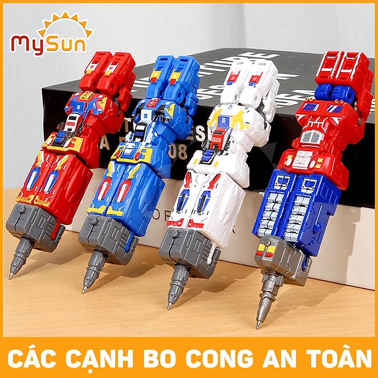 Mua Bút bi robot siêu nhân MySun Chính hãng Tiết kiệm - Hình ảnh 5