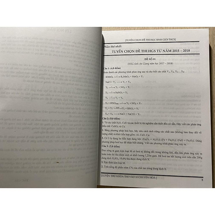 Chinh Phục Đề Thi Học Sinh Giỏi 9 Và Thi Vào 10 Chuyên Hóa (Tập 1 + Tập 2) - Ảnh 7