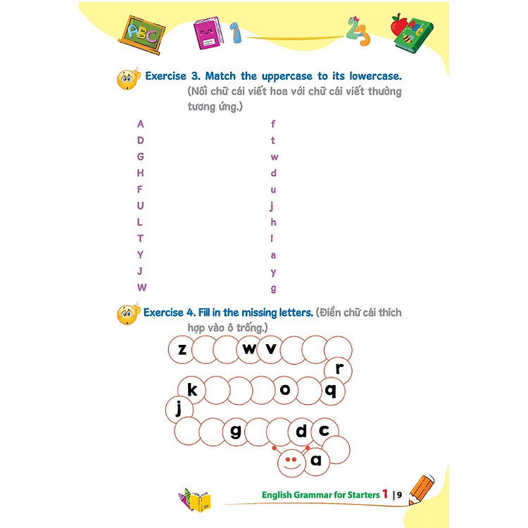 English Grammar for Starters 1 (có đáp án) - Ảnh 2
