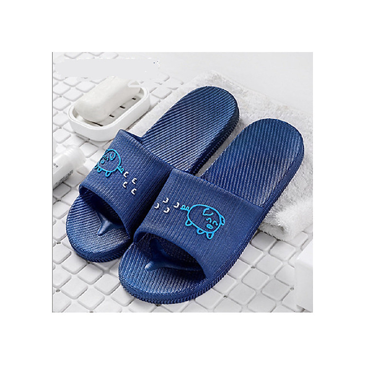 Dép đi trong nhà , nhà tắm chống trơn trượt hình heo rẻ đẹp , nhiều màu sắc