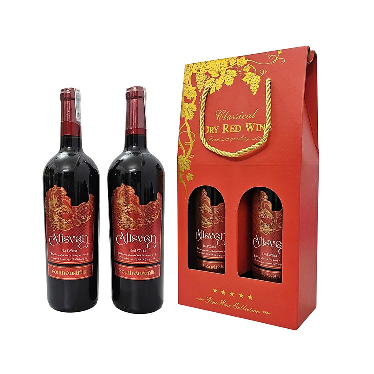 Hộp Đôi Rượu Vang Tết 2026 - Món Quà Sang Trọng và Tinh Tế Cho Dịp Tết Đoàn Viên