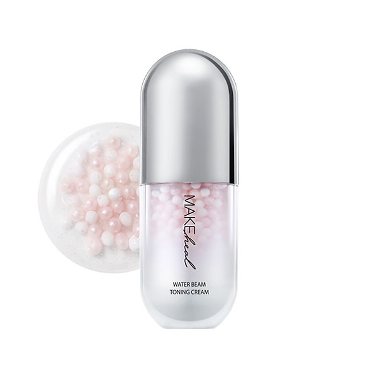 Kem lót trang điểm dưỡng ẩm làm sáng da Makeheal Water Beam Toning Cream 30g