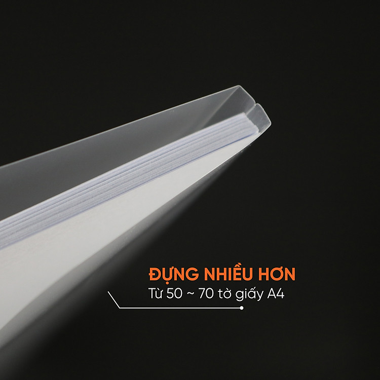 Bìa Lỗ Sumo A4 Siêu Dày 0.18 mm (5 cái) - Ảnh 3