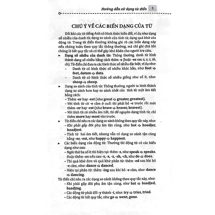 Từ Điển Anh Việt 225.000 Mục Từ & Định Nghĩa (Tái Bản 2024) - Ảnh 4