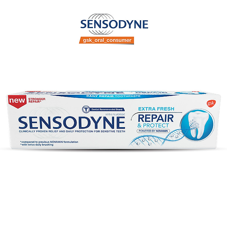 Kem đánh răng Sensodyne Repair Protect Extra Fresh 100g