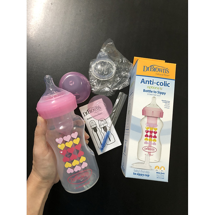 Mua Bình sữa Dr.Brown's 270ml cổ rộng Chính hãng Giá rẻ - Hình ảnh 4