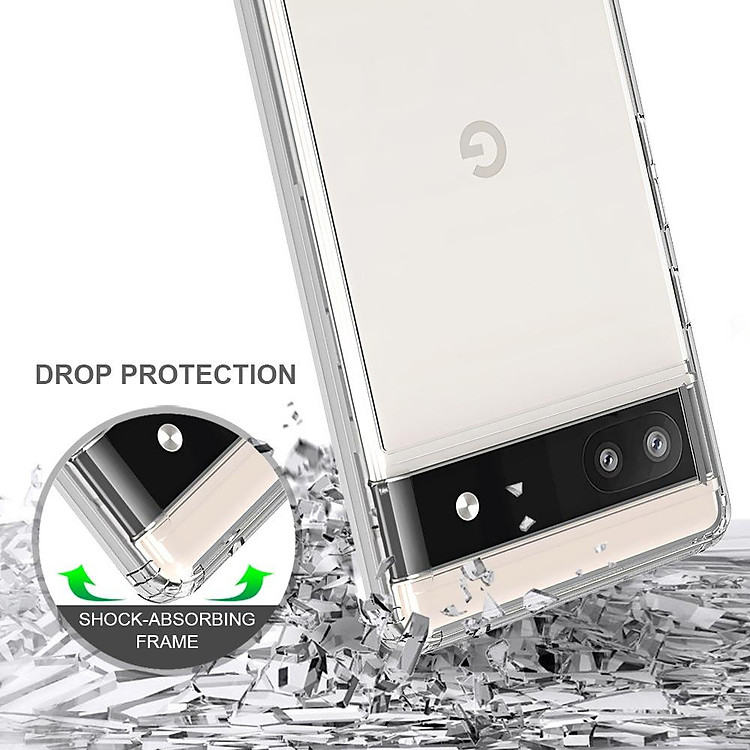 Ốp Lưng Cho Google Pixel 8 Pro / Pixel 8 / Pixel 7 Pro / Pixel 7 / Pixel 7A Acrylic Trong Suốt Chống Sốc