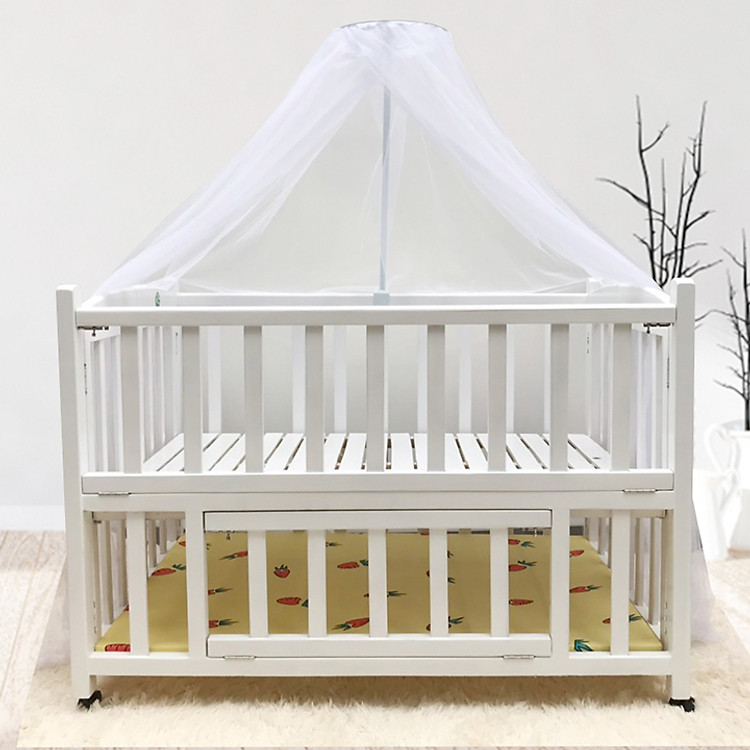 Bộ Màn Chống Muỗi Dùng Cho Cũi Của Bé, Bảo Vệ Bé Không Bị Muỗi Và Côn Trùng, Chất Liệu Vải Tuyn Cao Cấp