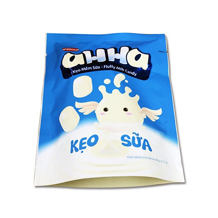 Kẹo Mềm Sữa Ahha Bibica (60g)