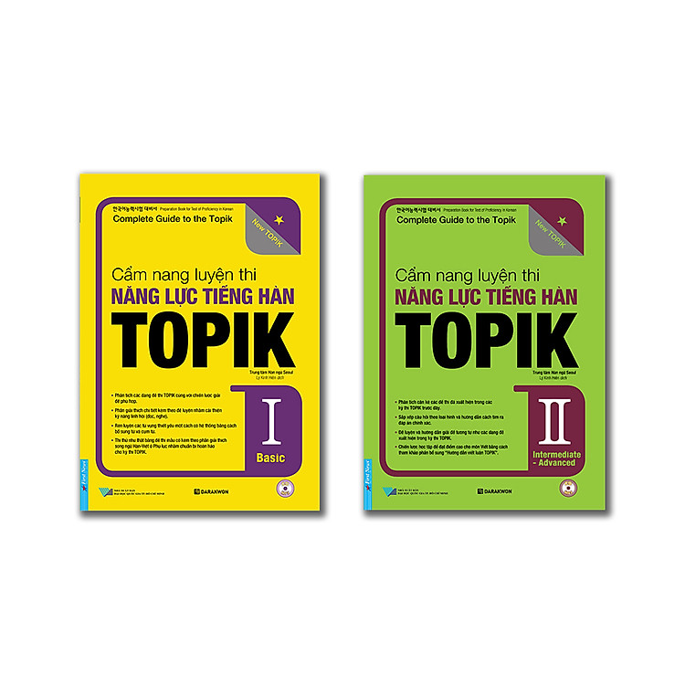 Cẩm Nang Luyện Thi Năng Lực TOPIK Tập 1 + 2