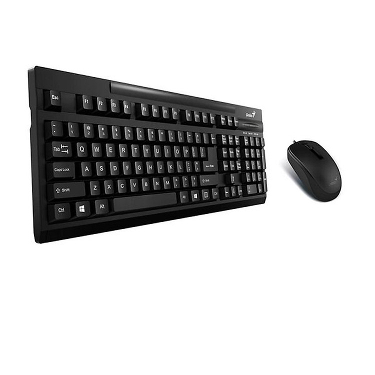 Bộ Bàn Phím KB-101 và Chuột DX120 Genius Cổng USB - Hàng Chính Hãng