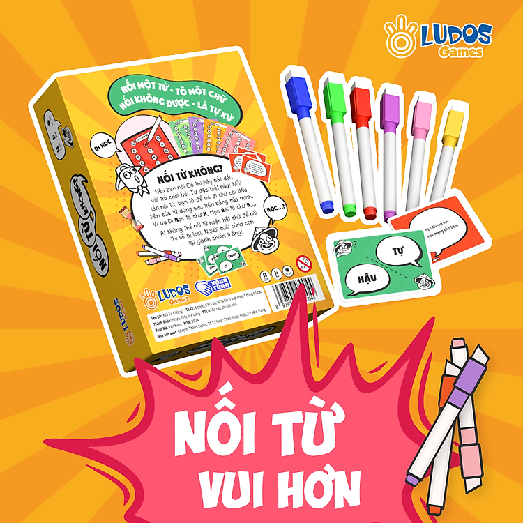 Nối Từ Vui Hơn Tại Ludos Games Chính hãng Giá tốt - Hình ảnh 4