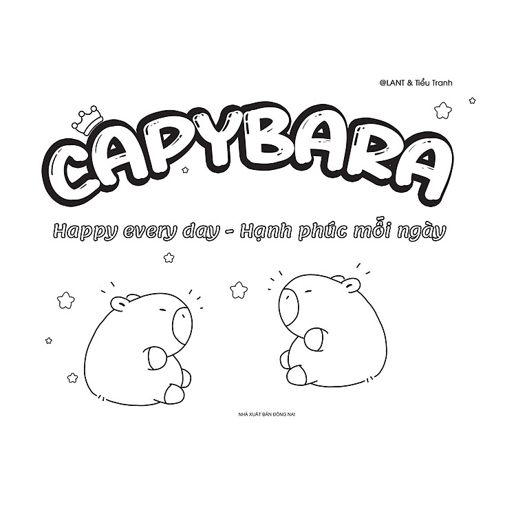 Capybara Happy Everyday - Hạnh Phúc Mỗi Ngày - Ảnh 3