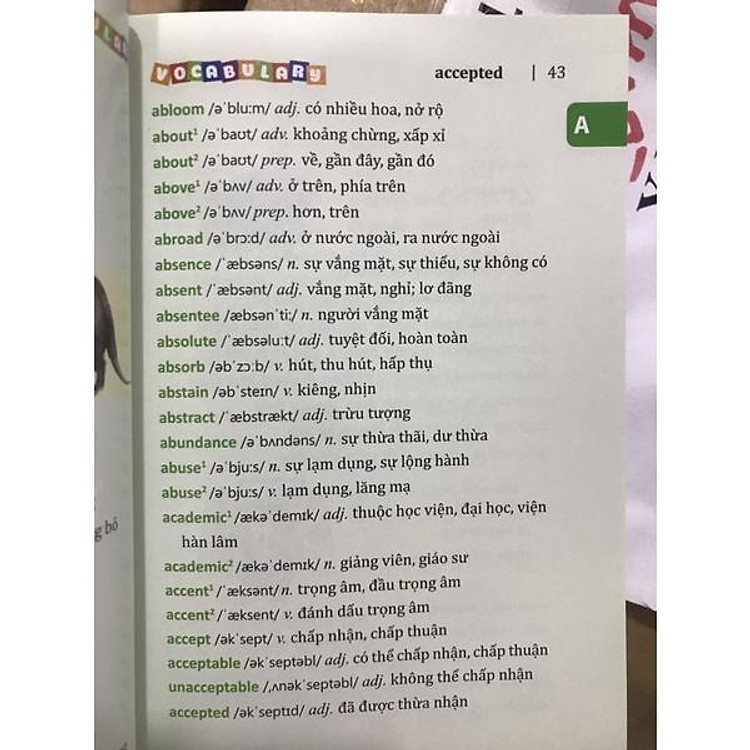 Màu - 5500 Từ Vựng Tiếng Anh Thông Dụng Nhất - Ảnh 4