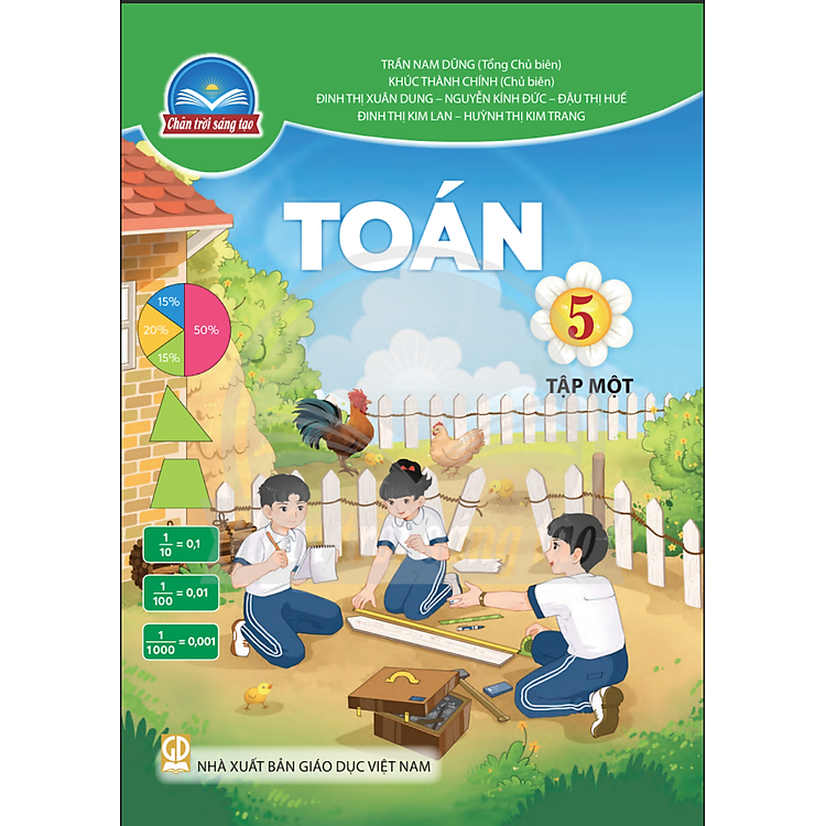 Sách giáo khoa Toán 5 – Tập một – Chân Trời Sáng Tạo