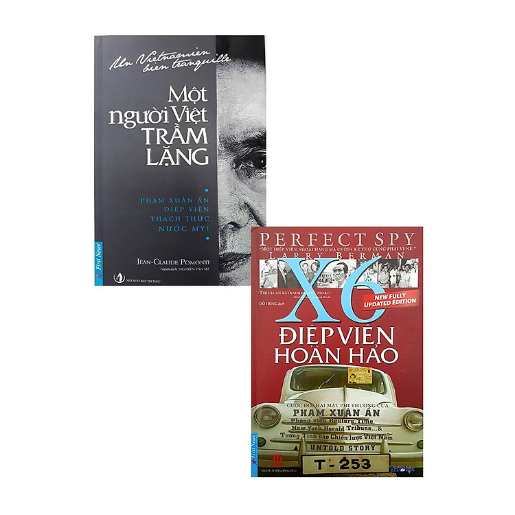 Một Người Việt Trầm Lặng + Điệp Viên Hoàn Hảo X6 (Bộ 2 Cuốn)