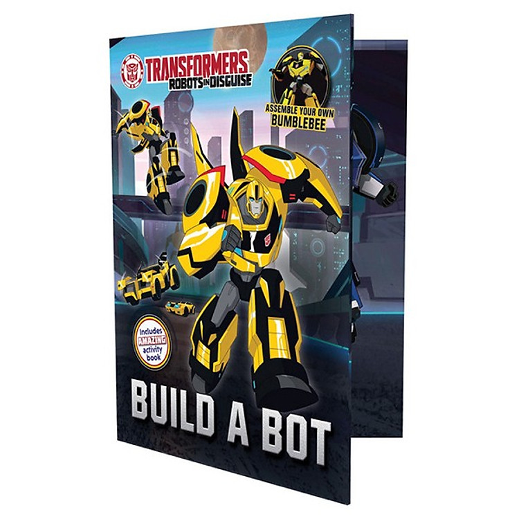 Sách Transformers Robots in Disguise Build a Bot
