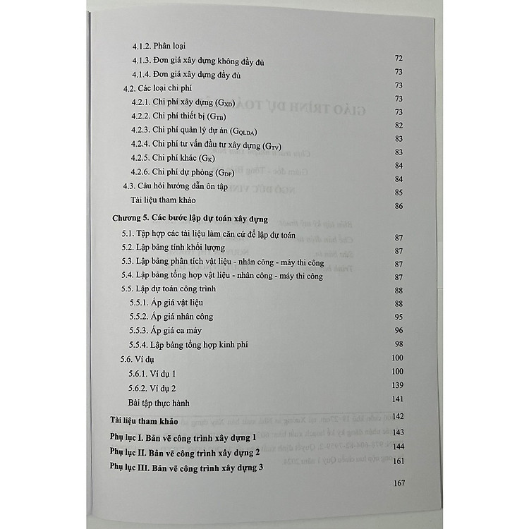 Giáo Trình Dự Toán Xây Dựng - Ảnh 5