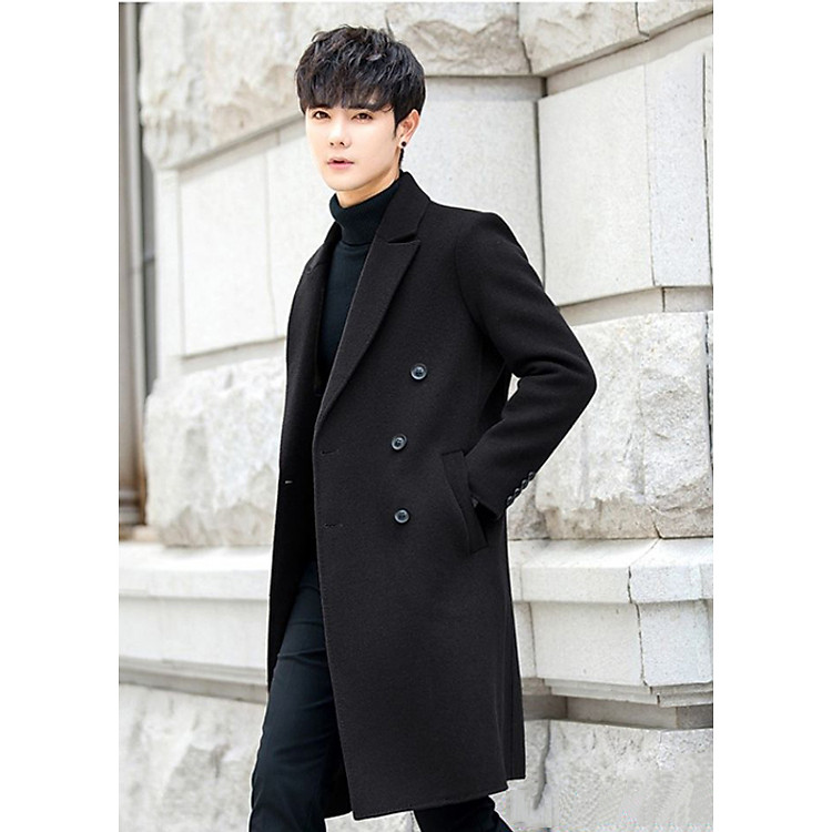 Áo khoác dạ nam cao cấp phong cách thượng lưu quý ông lịch lãm NAD57