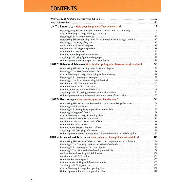 Q: Skills For Success: Level 5: Listening And Speaking Student Book With iQ Online Practice - 3rd Edition - Ảnh 5