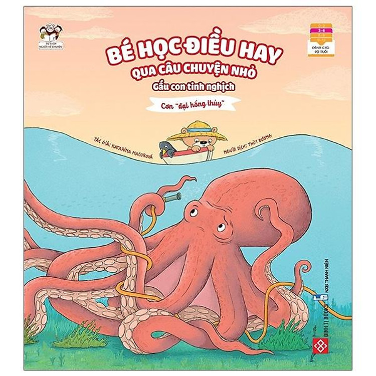 Bé Học Điều Hay Qua Câu Chuyện Nhỏ – Gấu Con Tinh Nghịch – Cơn “Đại Hồng Thủy”