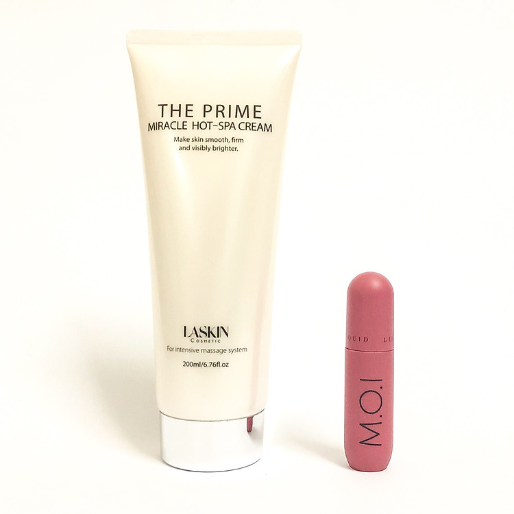 Kem tan mỡ The Prime Miracle Hot - Spa Cream + tặng kèm son kem lì M.O.I Sgirl