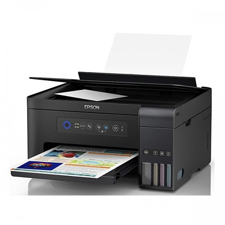 Máy in phun màu đa chức năng không dây EPSON L4150 ( In, Scan, Copy, WiFi) - Hàng Chính Hãng