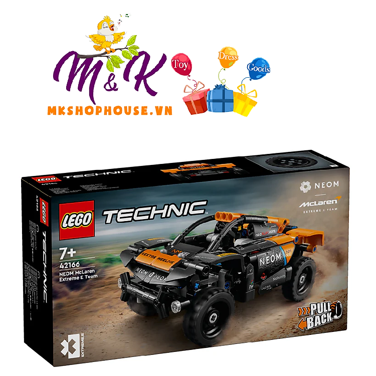 Tham Khảo tại ConCung: LEGO TECHNIC 42166 Xe đua NEOM McLaren - Nhận ngay nhiều ưu đãi