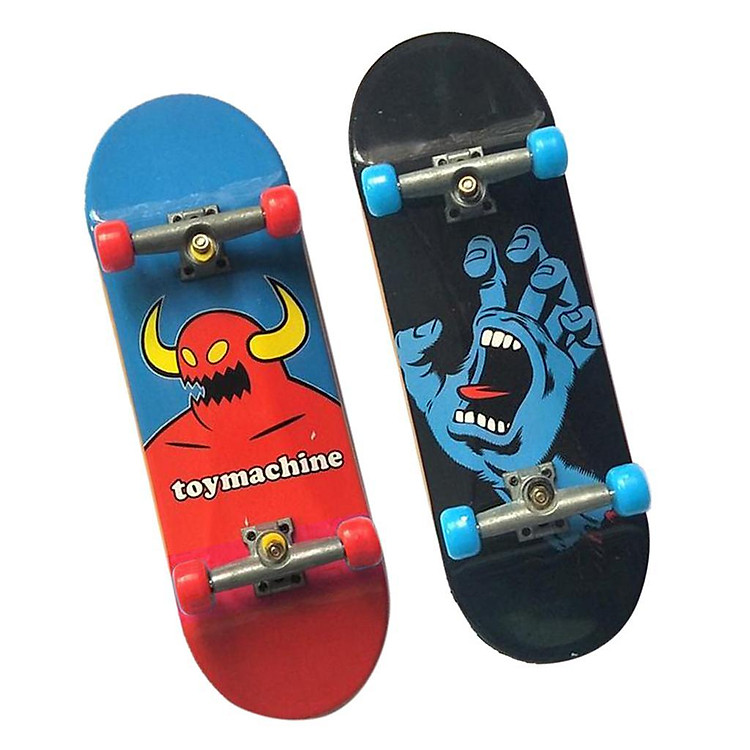 2x Mini Fingerboard Finger Skate Board Boy Children Toys Gifts
