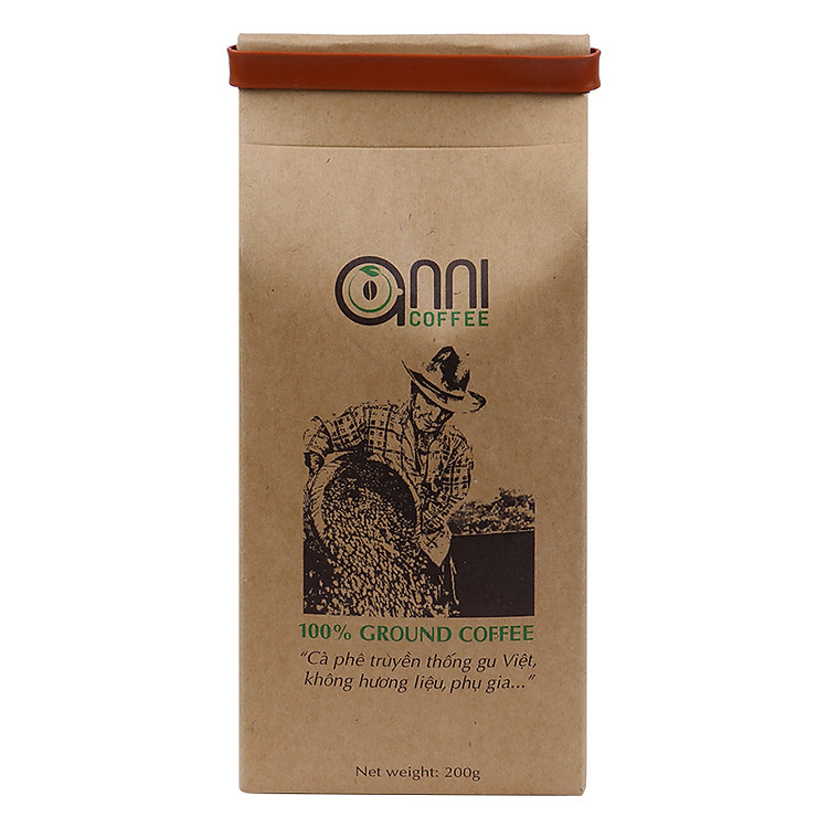 Cà phê bột Anni Ground Coffee Gói 200 gram