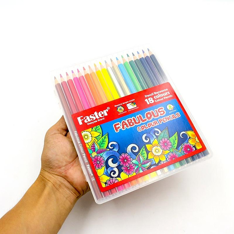 Bút Chì Màu Fabulous (18 chiếc) - Ảnh 3
