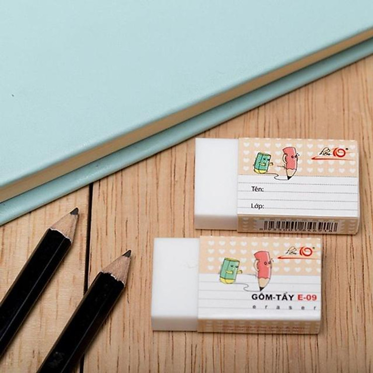 Combo 2 Cục Gôm Tẩy Thiên Long Siêu Sạch Thiên Long E09