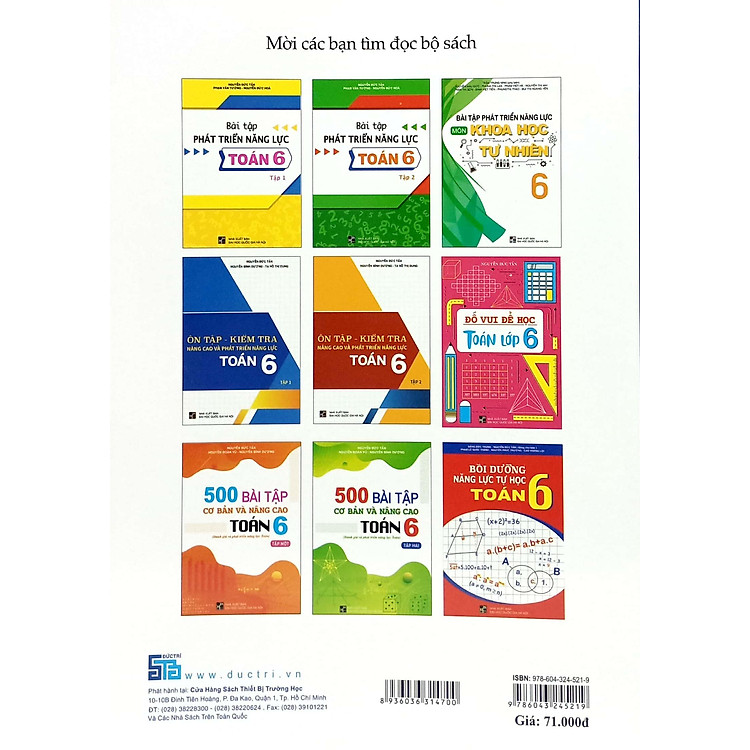 Bài Tập Phát Triển Năng Lực Toán 6 - Tập 1 - Ảnh 2